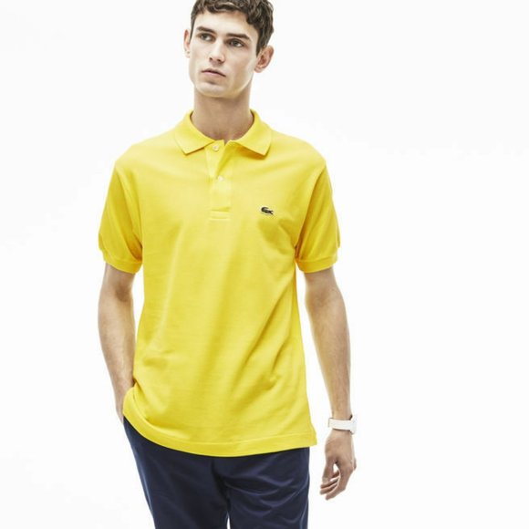 🐊LACOSTE CLASSIC FIT POLO, Piqué, Daphne_NWT - Picture 1 of 2